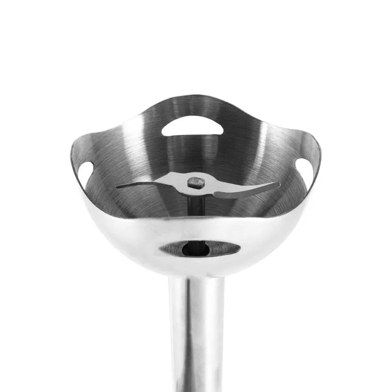 Mixeur plongeant pied inox 600W Blanc- KITCHENCOOK - HANDXWHITE