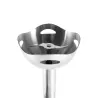 Mixeur plongeant pied inox 600W Blanc- KITCHENCOOK - HANDXWHITE