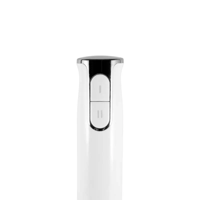 Mixeur plongeant pied inox 600W Blanc- KITCHENCOOK - HANDXWHITE