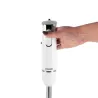 Mixeur plongeant pied inox 600W Blanc- KITCHENCOOK - HANDXWHITE