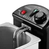 Friteuse semi-pro K-Fry avec vitre 2100W 3L Inox - KITCHENCOOK - KFRYINOX