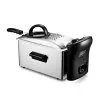 Friteuse semi-pro K-Fry avec vitre 2100W 3L Inox - KITCHENCOOK - KFRYINOX