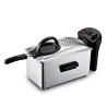 Friteuse semi-pro K-Fry avec vitre 2100W 3L Inox - KITCHENCOOK - KFRYINOX