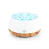 Diffuseur d'arôme et humidificateur LED 7W 400ml Blanc - YOGHI - AROMI400WHITE
