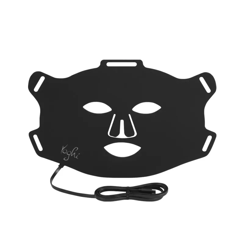 Masque facial à luminothérapie LED 5W Noir - YOGHI - LUNEDESOIEBLACK