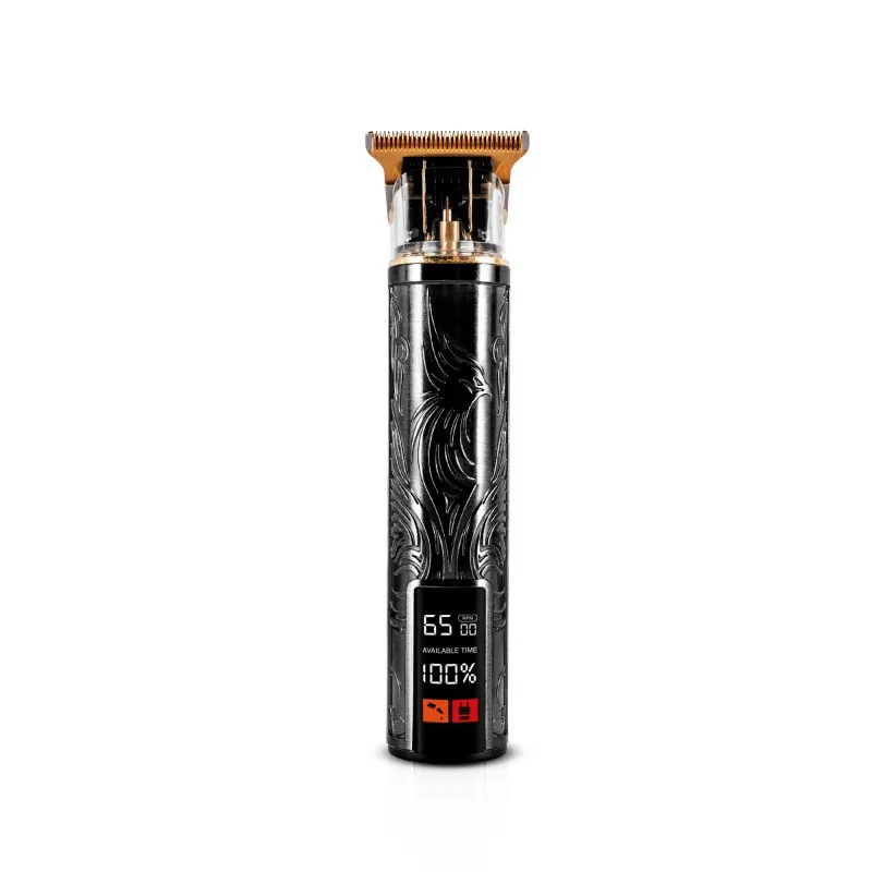 Tondeuse cheveux et barbe sans fil écran LED 3W Noir - BECKER - PHOENIXBLACK
