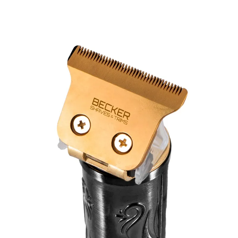Tondeuse cheveux et barbe sans fil écran LED 3W Noir - BECKER - PHOENIXBLACK