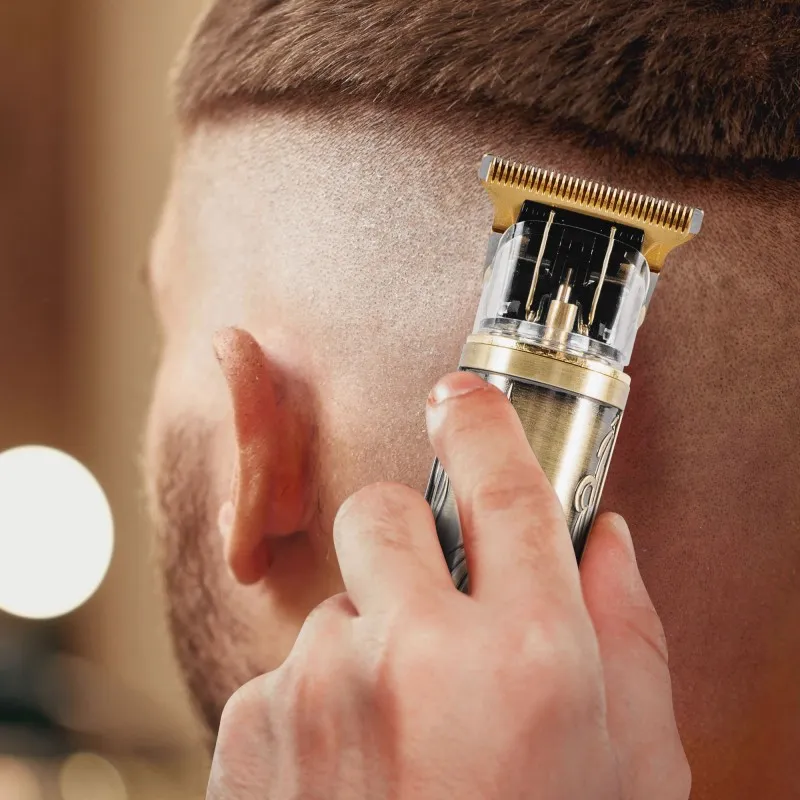 Tondeuse cheveux et barbe sans fil écran LED 3W Gold - BECKER - PHOENIXGOLD