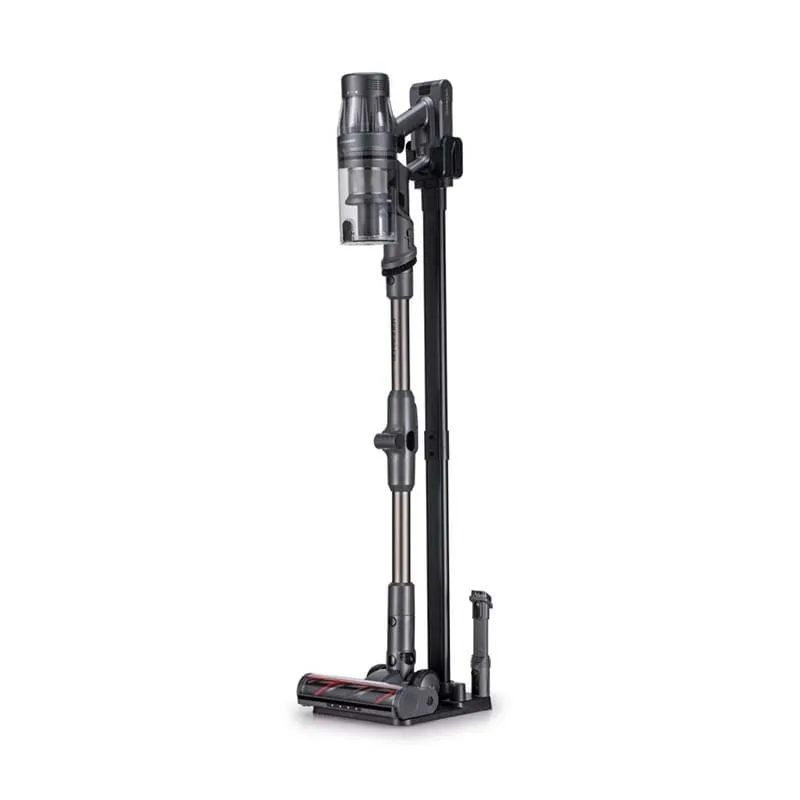 Aspirateur balai sans fil tube pliable 550W Gris - SCHNEIDER - SCHV55P