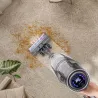 Aspirateur balai sans fil tube pliable 550W Gris - SCHNEIDER - SCHV55P