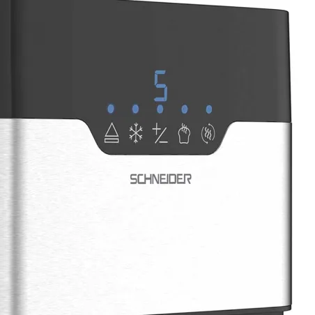 Grille-pain digital 2 fentes inox 920W Argent - SCHNEIDER - SCTO22DX