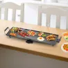 Plancha électrique XXL 1800W Noir - SCHNEIDER - ECLATD’ETE