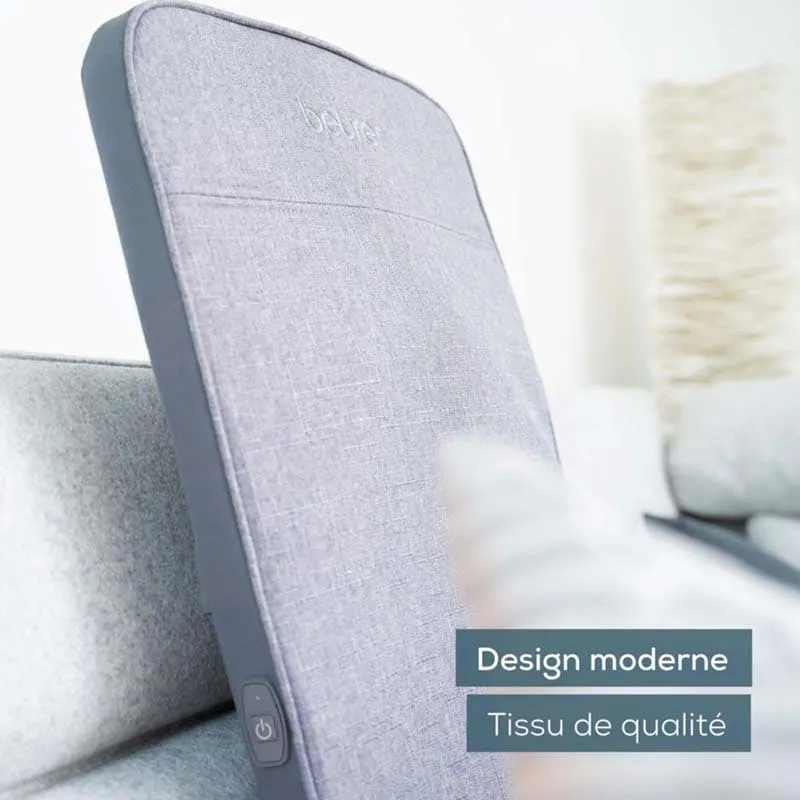 Housse de siège massant Shiatsu Gris - BEURER - MG202
