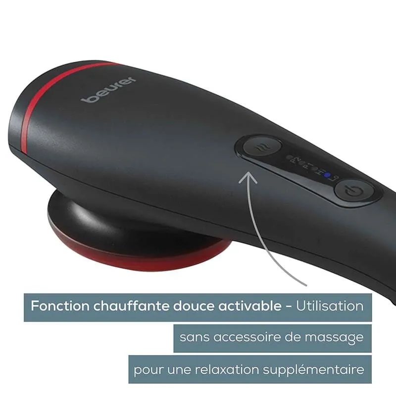Appareil de massage avec fonction chauffante Noir - BEURER - MG24