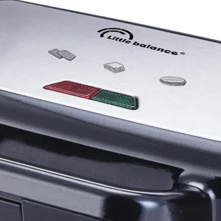 Gaufrier multifonction Speed’n Mixt 1200W Noir - LITTLE BALANCE - LB8368