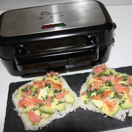 Gaufrier multifonction Speed’n Mixt 1200W Noir - LITTLE BALANCE - LB8368