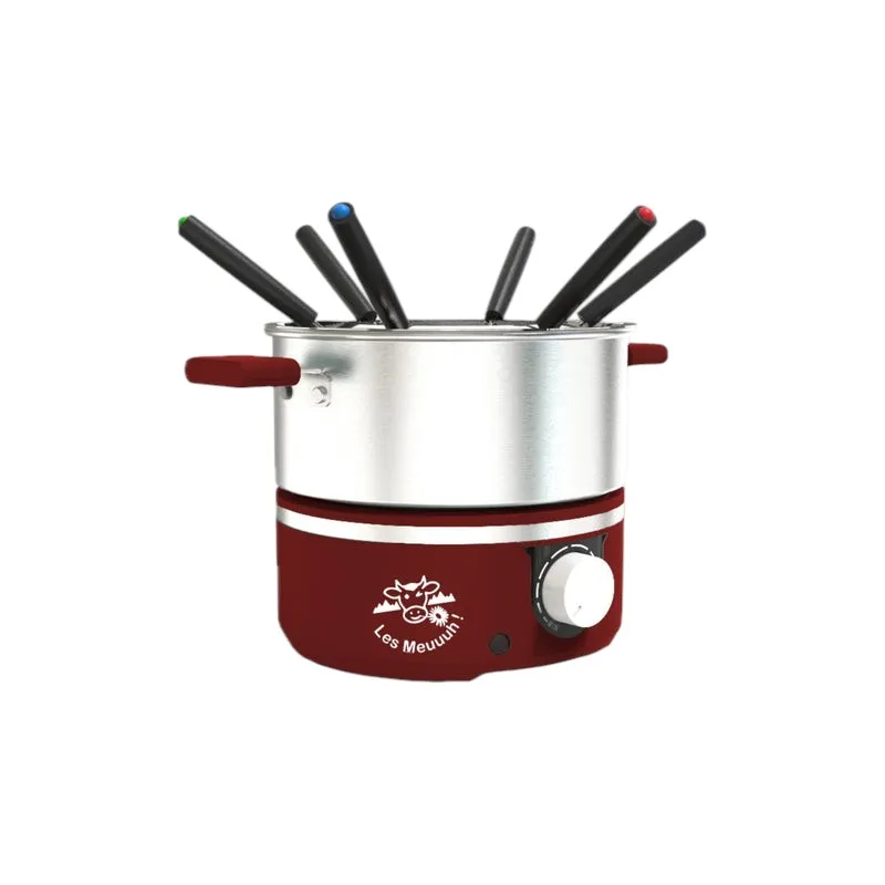 Appareil à fondue Little Fondue Meuuuuh 650W 1,8L Piment - LITTLE BALANCE - LB8962