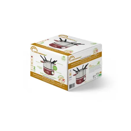Appareil à fondue Little Fondue Meuuuuh 650W 1,8L Piment - LITTLE BALANCE - LB8962