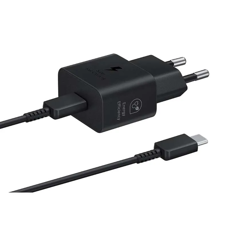 Adaptateur secteur USB-C Ultra Rapide 25W Noir - SAMSUNG - SAMSUNG2029