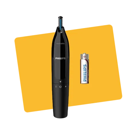 Tondeuse pour nez et oreilles Nose trimmer 1000 serie Noir - PHILIPS - NT1650/16