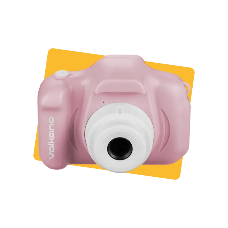 Mini appareil photo rose - VOLKANO - CAMVK10023PK