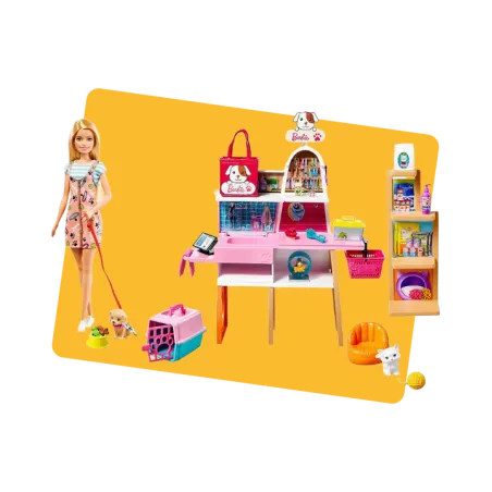Barbie et son animalerie MATTEL - Dès 3 ans