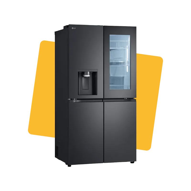 Réfrigérateur multi-portes InstaView™ 638L Noir - LG - GMG960EVEE