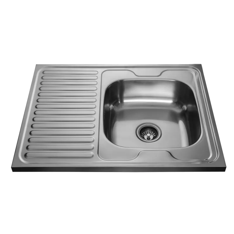 EVIER INOX 1 BAC A POSER