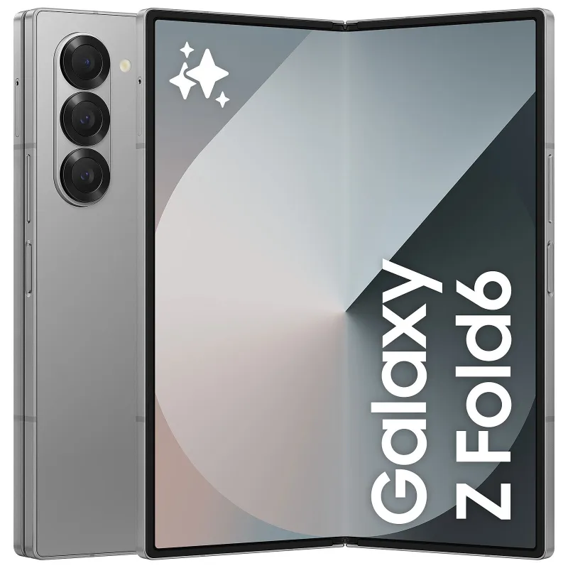 Smartphone Galaxy Zfold 6 256Go gris, reconditionné grade A - SAMSUNG - RPZFOLD6256RECGREY