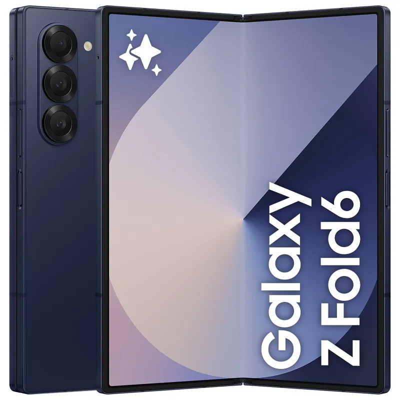 Smartphone Galaxy Zfold 6 256Go bleu, reconditionné grade A - SAMSUNG - RPZFOLD6256RECBLUE