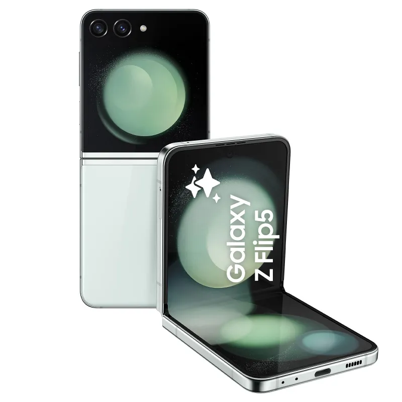 Smartphone Galaxy Zflip 5 512Go vert, reconditionné grade A - SAMSUNG - RPZFLIP5512RECVER2