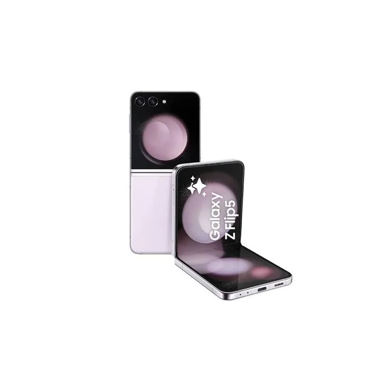 Smartphone Galaxy Zflip 5 512Go mauve, reconditionné grade A - SAMSUNG - RPZFLIP5512RECPUR