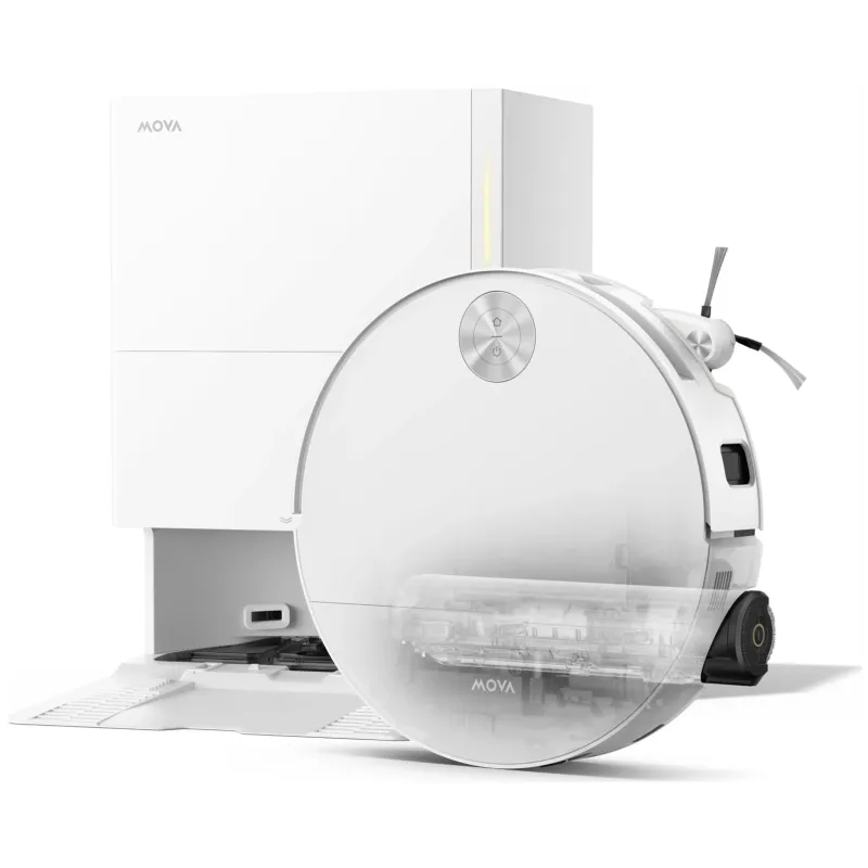 Aspirateur robot laveur S70 roller blanc - MOVA - S70ROLLERWHT
