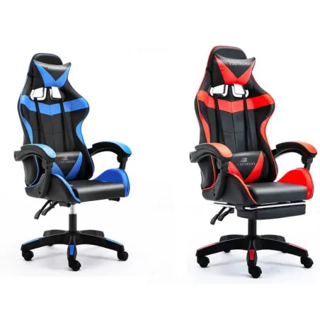 Siège gaming bleu et noir - RIDE TREND - FAUTGAMING29BKBLUERI