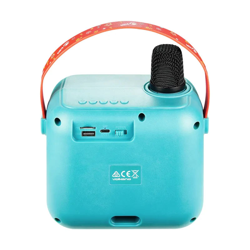 Enceinte karaoké bluetooth SongSeeker + micro pour enfant - VOLKANO - HPVK10117TQ
