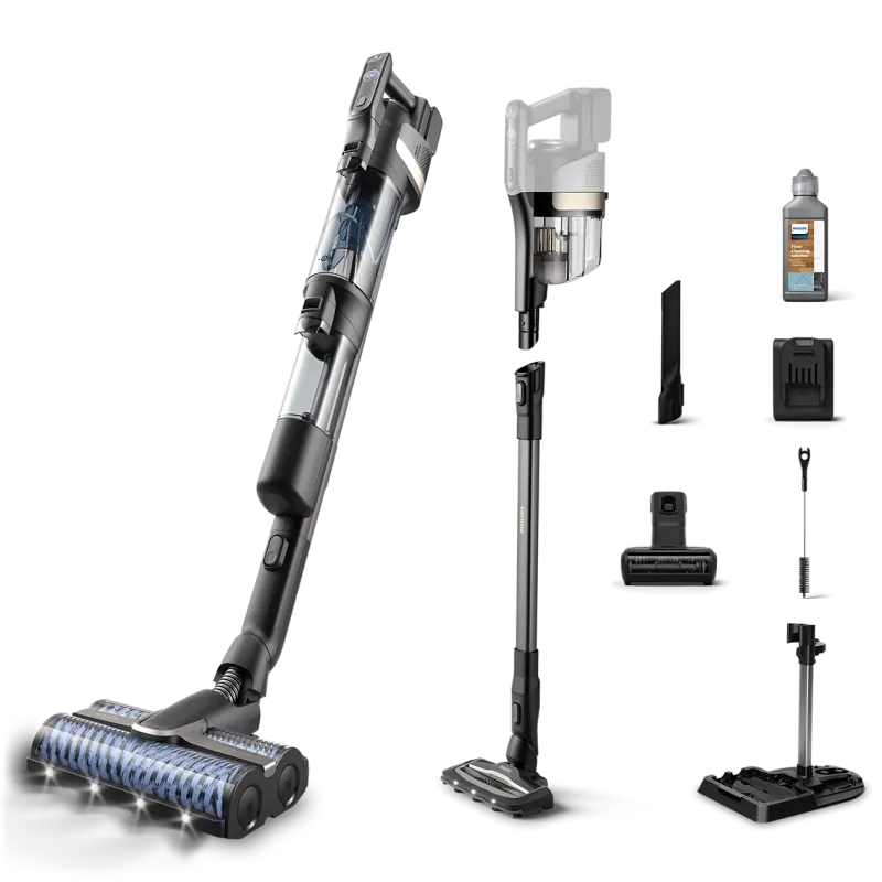 Aspirateur balai laveur AquaTrio Série 9000 - PHILIPS - XW9463/11