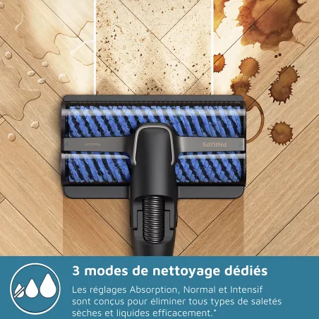 Aspirateur balai laveur AquaTrio Série 9000 - PHILIPS - XW9463/11