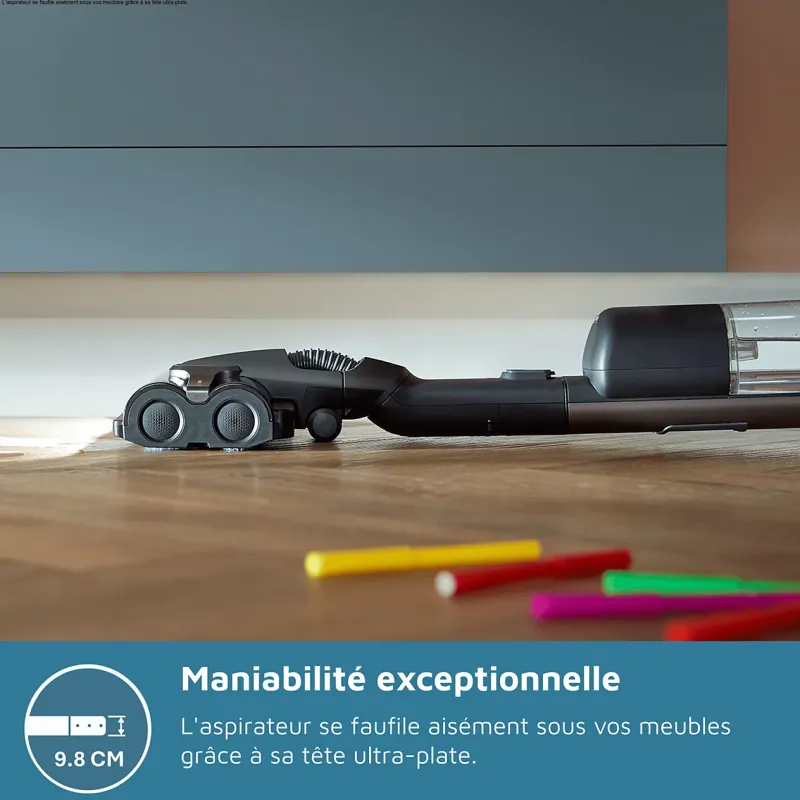 Aspirateur balai laveur AquaTrio Série 9000 - PHILIPS - XW9463/11