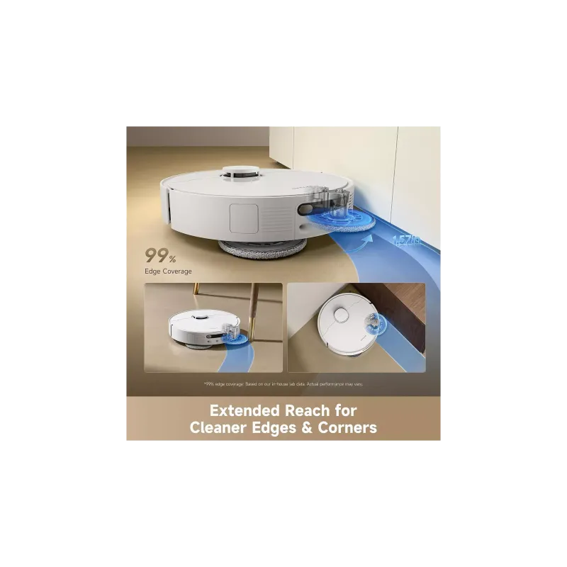 Aspirateur robot laveur D30 Ultra blanc - DREAME - D30ULTRAWH
