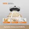 Aspirateur robot laveur D20 Air Plus blanc - DREAME - D20AIRPLUSWH