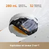 Aspirateur robot laveur D20 Air Plus blanc - DREAME - D20AIRPLUSWH