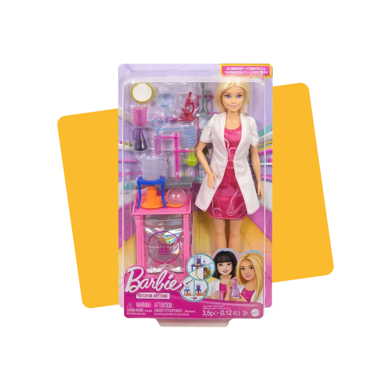 Coffret Barbie Scientifique MATTEL - Dès 3 ans