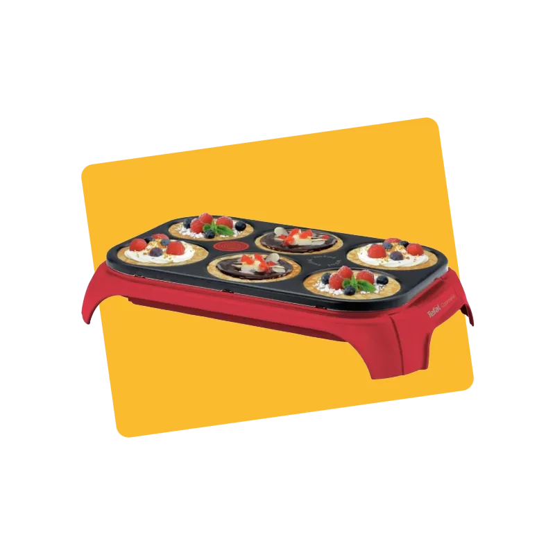 Crêpe party Colormania 6 coupelles - TEFAL - PY5595