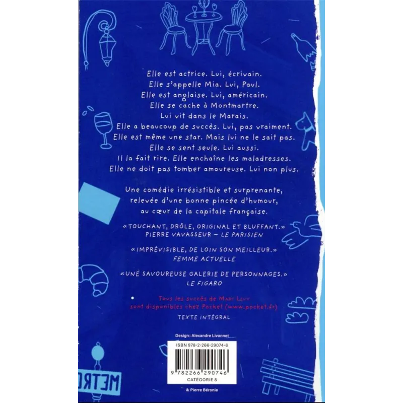 Elle & lui - Marc Levy - Pocket - Poche - ravate.com librairie reunion