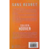 Sans regret - Colleen Hoover - J - ravate.com librairie reunion