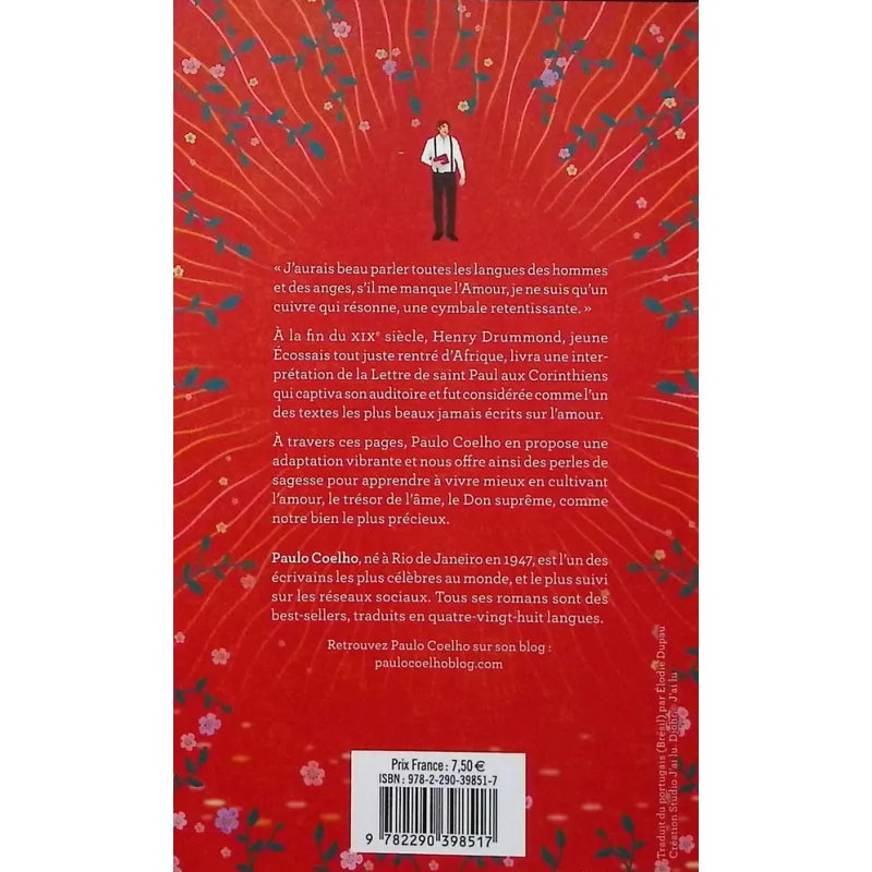 Le don suprême - Paulo Coelho - J - ravate.com librairie reunion