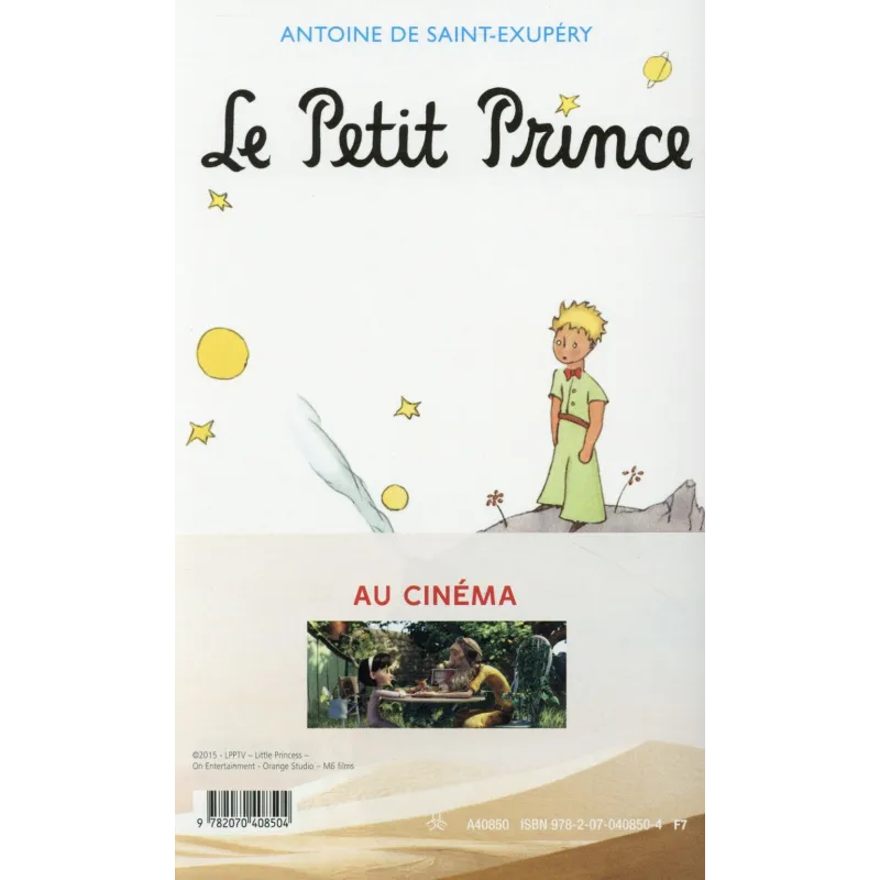 Le Petit Prince - Antoine de Saint-Exupéry - Folio - Poche - ravate.com librairie reunion