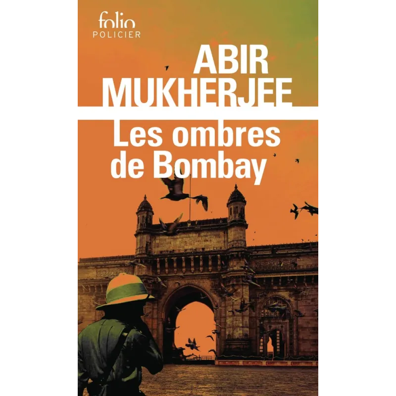Les ombres de Bombay - Abir Mukherjee - Folio - Poche - ravate.com librairie reunion