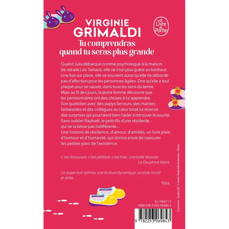 Tu comprendras quand tu seras plus grande - Virginie Grimaldi - Le Livre de Poche - Poche - ravate.com librairie reunion
