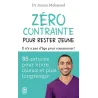 Zéro contrainte pour rester jeune : 35 astuces pour vivre mieux et plus longtemps - Jimmy Mohamed - J - ravate.com librairie...
